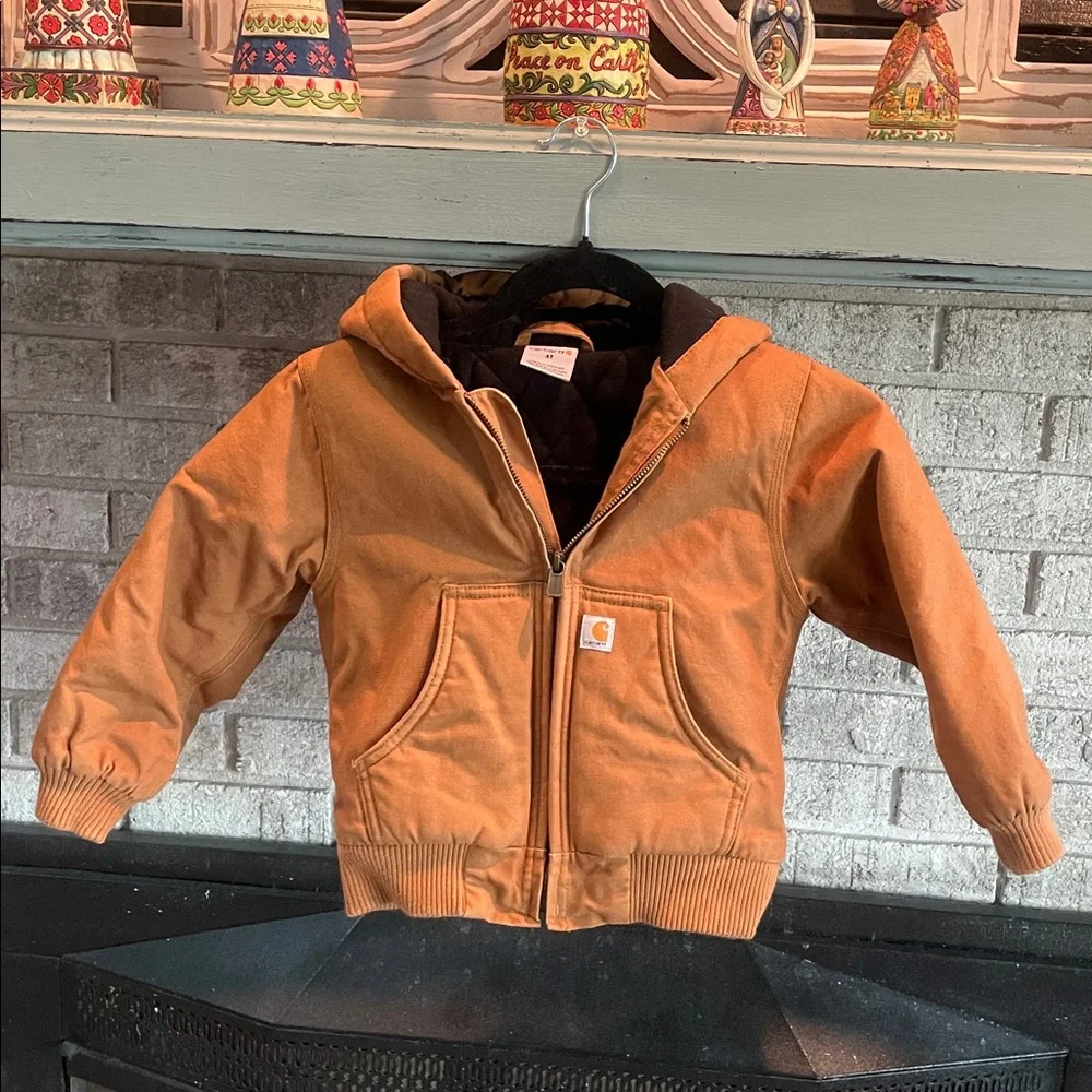 Boys Carhartt Insulated Jacket - Picture 4 of 11
